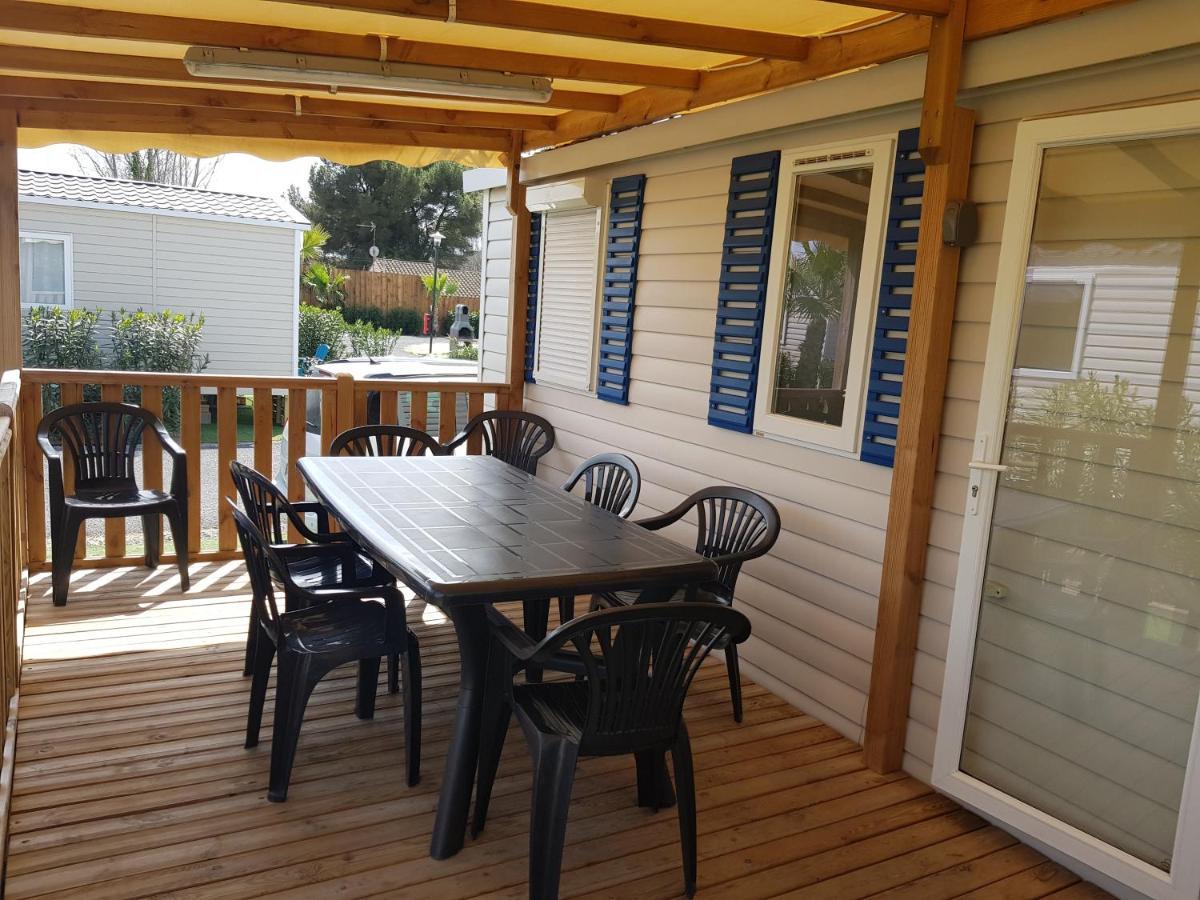 Mobil Home 8 Personnes Les Sables Du Midi Sérignan Exterior foto